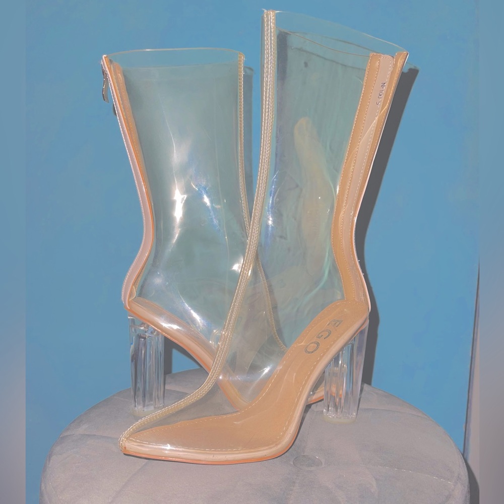 Clear Booties 🤍